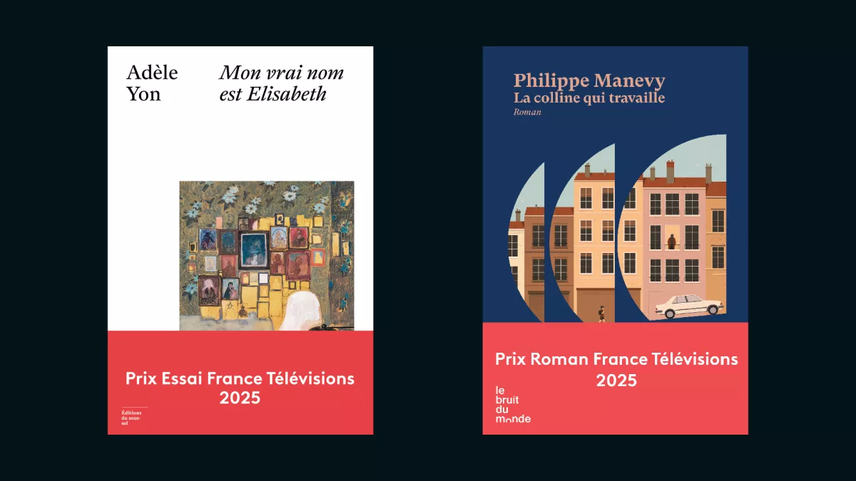 Prix Essai et Prix Roman France Télévisions 2025 : Adèle Yon et Philippe Manevy récompensés